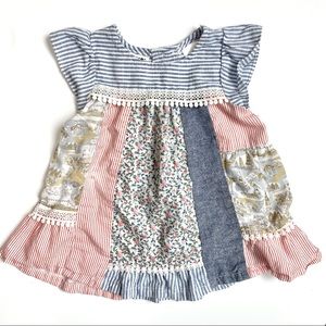 Vintage Style Dress- 12 Months